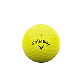 Callaway Golf Warbird Distance + Golf Ball 2025, Yellow