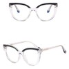 Cat Eye Clear Frame Glasses Blue Light Blocking TR90 Eyeglasses