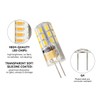 G4 3W LED Light Bulb (10 Pack),G4 Bi-Pin Base,30W Halogen