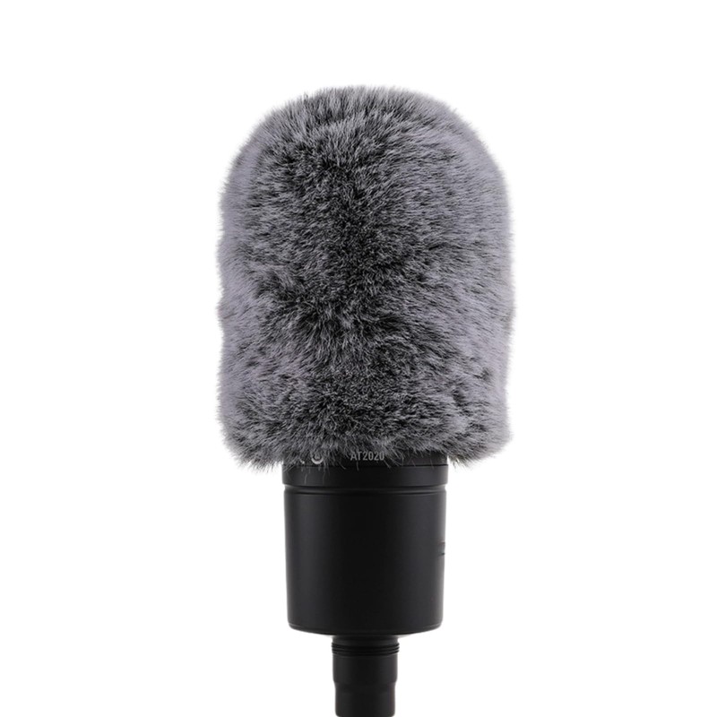 SELECOCO AT2020 Compatible Windscreen Windmuff, Windshield, Noise Reducing, AT2035, AT2050,