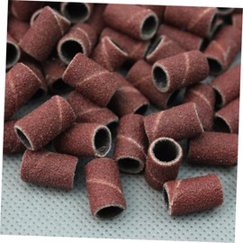 TEHAUX 3pcs Nail Grinder Manicure Tools Grit Sanding Bands 1/2'' Drum Diameter Abrasive Sleeves