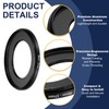 PATIKIL Step Down Ring Adapter 58mm to 37mm, Filter Step-down