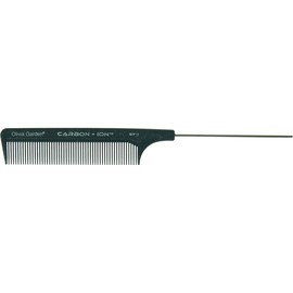 Olivia Garden Carbon Plus Ion Pin Tail Comb for Technical Services Type ST-1