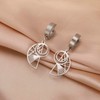 Golden Ratio Earrings Fibonacci Sequence Earrings for Math Lover Geometric