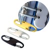 3 Pcs Stainless Steel Anti-Theft Clip Locks, Security Hooks for