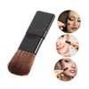WOONEKY Elegant Blush Brush Set 5pcs Makeup Brushes for Travel
