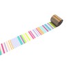 Kamoi Kakoshi MT5W5121 Masking Tape 1 P deco Multi-border Pastel,