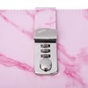 A5 Note Book PU Leather Cover Password Lock Notepad Diary