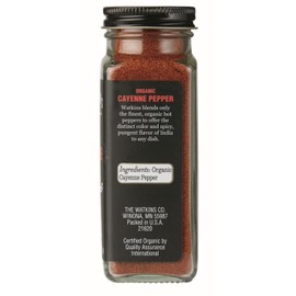 Watkins Gourmet Organic Spice Jar, Cayenne Pepper, 2.4 oz