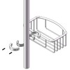 Frafuo Shower Pole Caddy for Shower-6 Size Riser Ring NO