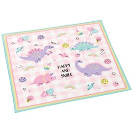 Skater KB4-A Lunch Cloth, Happy & Smile Rainbow, 16.9 x 16.9 inches (43 x 43 cm), Made in Japan