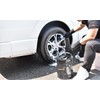 TARO WORKS Car Wash Brush, Sheepskin, model: ホイールブラシ, black