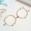 Mafab Set De 2 Pulseras De Imán Magnética Para Parejas