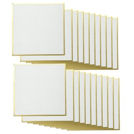 Mini Mini Colored Paper, Set of 20, 3.0 x 3.0 inches (76 x 76 mm), Bean-sized Colored Paper, Palm Size