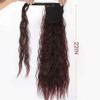 Vinzar Long Ponytail Extensions Synthetic Curly Wrap Around Ponytail Corn