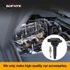 BDFHYK Ignition Coils UF656 and Iridium Spark Plug 93501 Compatible