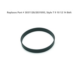 Part # 3031120/2031093,Replacement Belts for Bissell Cleanview Bagless Upright Vacuum,Fits Models 2486,1831,24899,1330,9595A,2489,2492,2488,2487,2491,2492,2494,1319,1320 (Pack of 2)