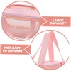 Baluue Transparent Makeup Bag with Smooth Zipper Medium Portable Travel