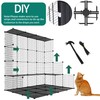 YITAHOME 5-Tier Cat Cage Indoor Large, Cats Enclosure with Storage