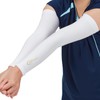 D&M Arm Cover, Tricot Arm Sleeve, White, M Size