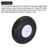 MECCANIXITY RC Airplane Wheels 2.99" OD RC Airplane,Aircraft PU Sponge
