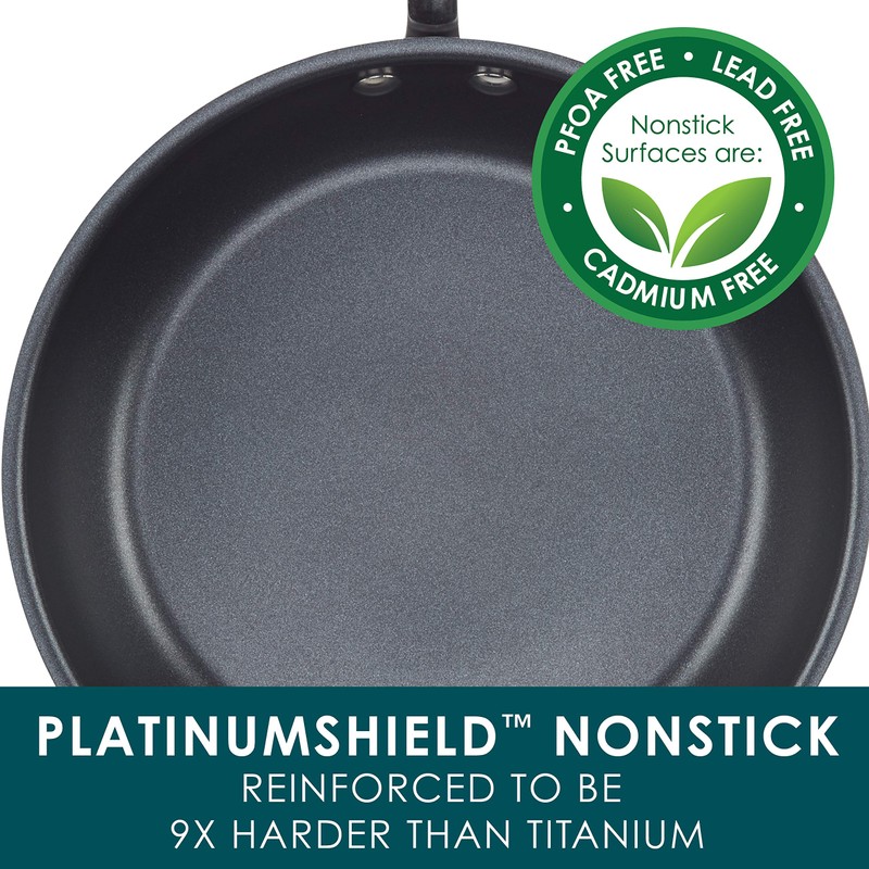 Rachael Ray Create Delicious Hard Anodized Aluminum Nonstick Steam Set,