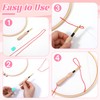 5 Pcs Embroidery Punch Needle Threader, Sewing Machine Needle Threader,