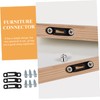 Operitacx Furniture Connector 50 Sets Cabinet Wardrobe Fasteners Simple Design