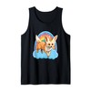 Unicorn Fennec Fox, Funny Fennec Fox Tank Top
