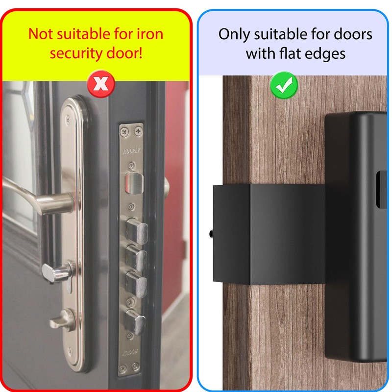 Anti-Theft Video Doorbell Mount,AHBTEYM Mount No Drill Bracket Holder Accessories