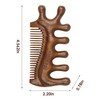 Melous 4 in 1 Sandalwood Gua Sha Massager, Scraping Massage