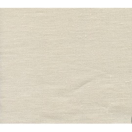 100% Linen Upholstery Fabric 7.5 oz 60" Inches Wide Perfect for Clothing and Garment DIY Arts & Craft Sold by The Yard (Ivory)