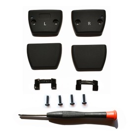 Cloud Alpha Hinge Clamps - Replacement Hinge Side Buckles Parts for HyperX Cloud Alpha/Alpha S/Alpha Pro, Cloud 2/Cloud II/Cloud 2 Core/Cloud Core Wireless Gaming Headsets (Left + Right)