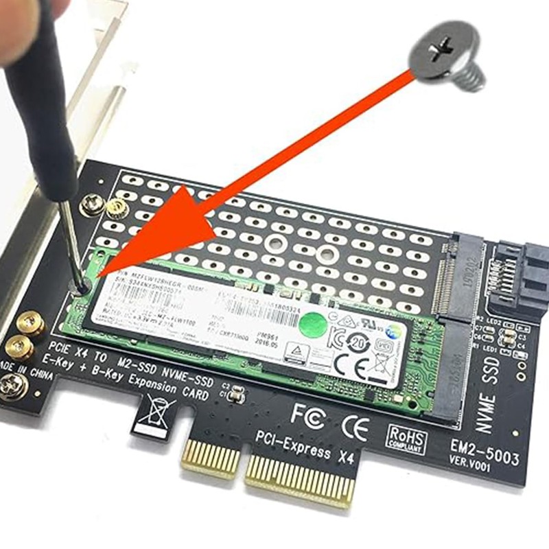 VitalBloom M.2 SSD Fixing M.2 Kit, NVME Screws M.2 Compatible