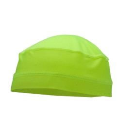 Pyramex Safety CSK1 Skull Cap Liner, One Size, Hi Vis Lime