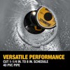 DEWALT Impact Connect Pipe Cutter, PVC Cutter, Diamond Grit Cutting