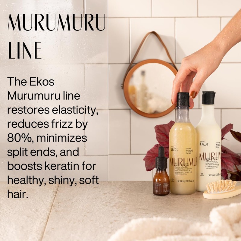 natura Ekos Murumuru Reconstruction Hair Mask - Reduce Breakage &