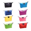 SJBAUTYO 8 Multicoloured Cosmetic Bag Dumpling Shaped Nylon Foldable Travel
