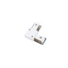 QAZQA - L-coupling piece for 1-phase rail white - Iconic - LED suitable