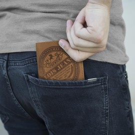 Lois - Men's Leather Wallet - Men's Leather Wallet with RFID Protection - Men's Small Wallet - Men's Leather Wallet - Men's Wallet 207506, brown, Classic