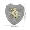 Toyvian Cosplay Shield 3pcs Shield Toy Pretend Toys Knight Toys