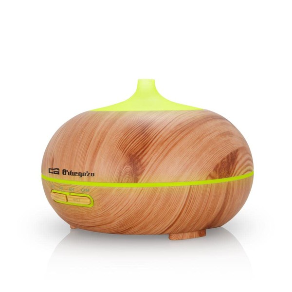 Orbegozo HUA 3000 Ultraschall-Luftbefeuchter, Aromatherapie-Diffusor für ätherische Öle, 300 ml