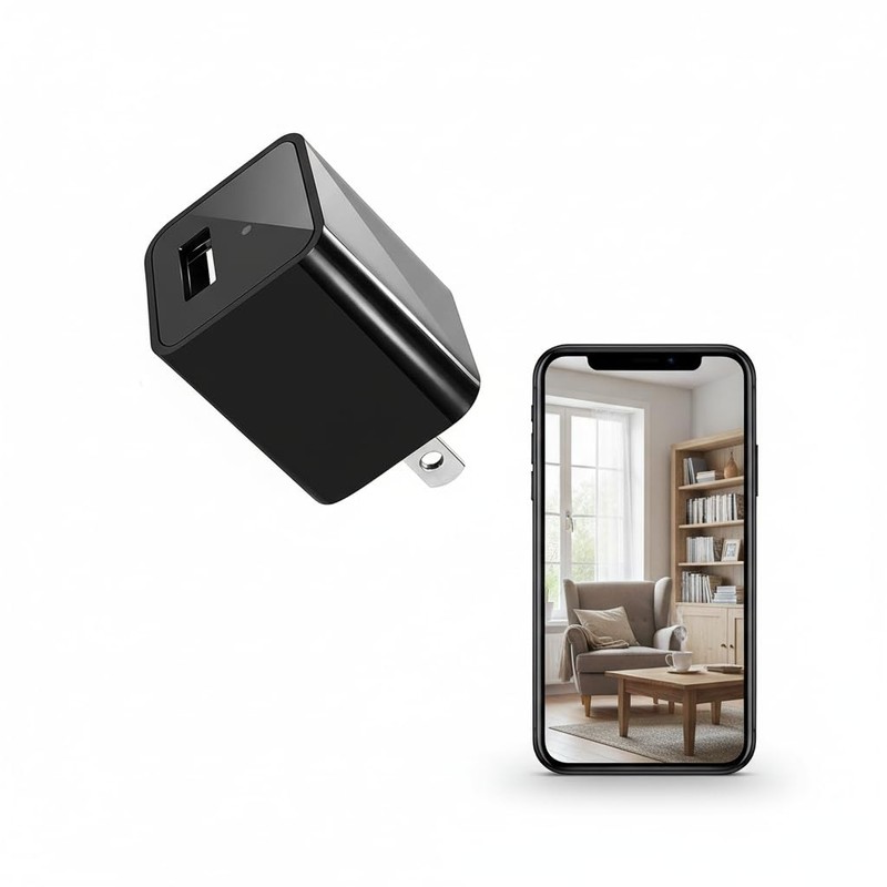 InCliick 4K Camera Plug USB Charger Cam Pictures Taking Cam