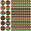 Quelay 120 Pcs Black History Month Pinback Buttons 1.5/2.25 Inch