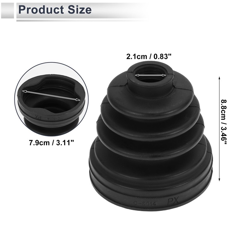 RATCHROLL Inner CV Joint Boot Kit for Volvo C70 1999-2004