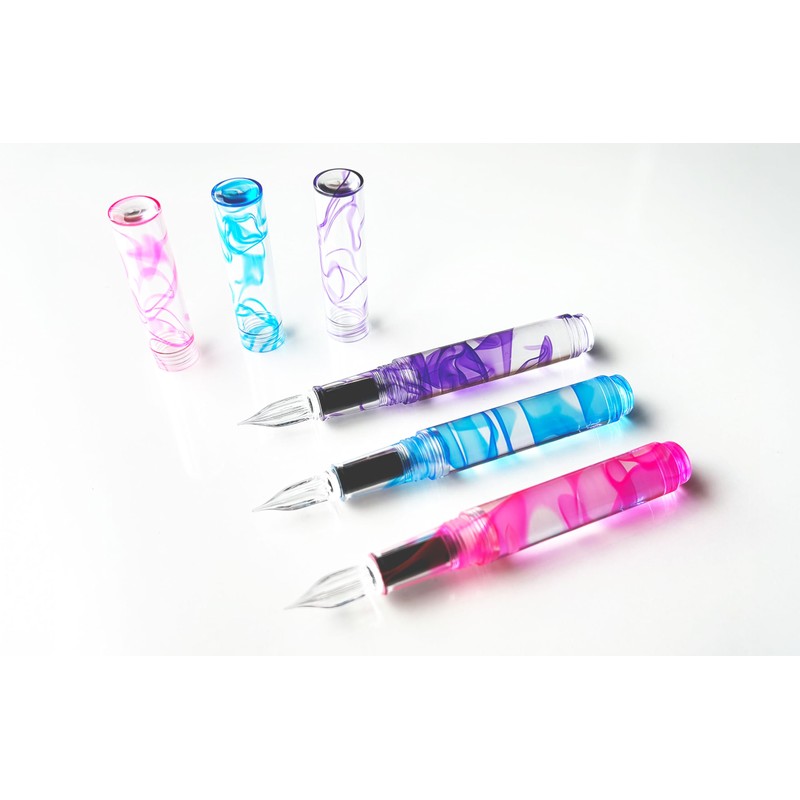 Teranishi Chemical Industry Glass Pen Guitar Glass Pen Aurora with
