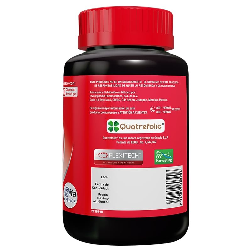 Aceite de Krill Antarta Suplemento Alimenticio - Caja con 60