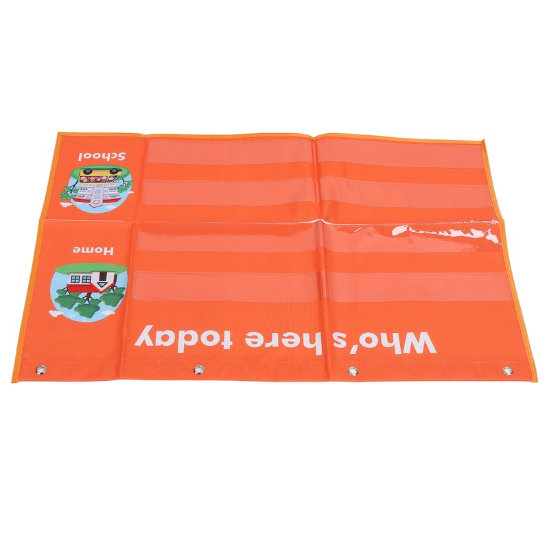 Attendance Pocket Chart with Large Cards Daily Schedule Classroom Management