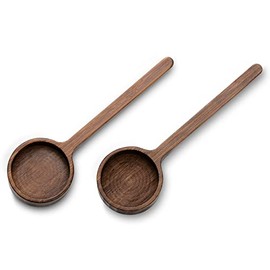 Bamboo coffee scoop Small scoop Long handle scoop Glass food jars scoop Measuring scoop