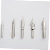 Parliky 1set Versatile Manga Pen Nibs Metal Tips for Calligraphy